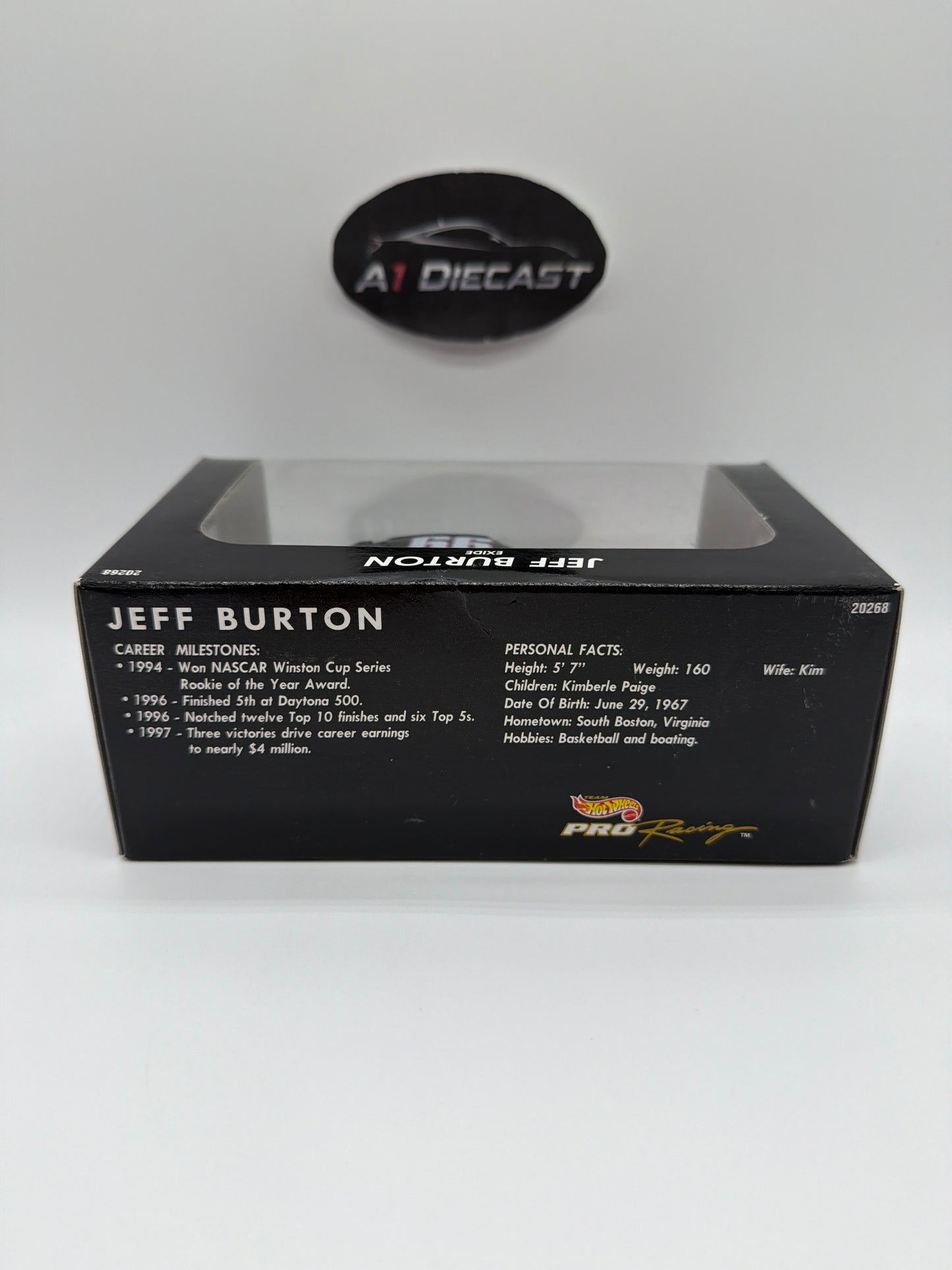 Team Hot Wheels Pro Racing Jeff Burton • EXIDE