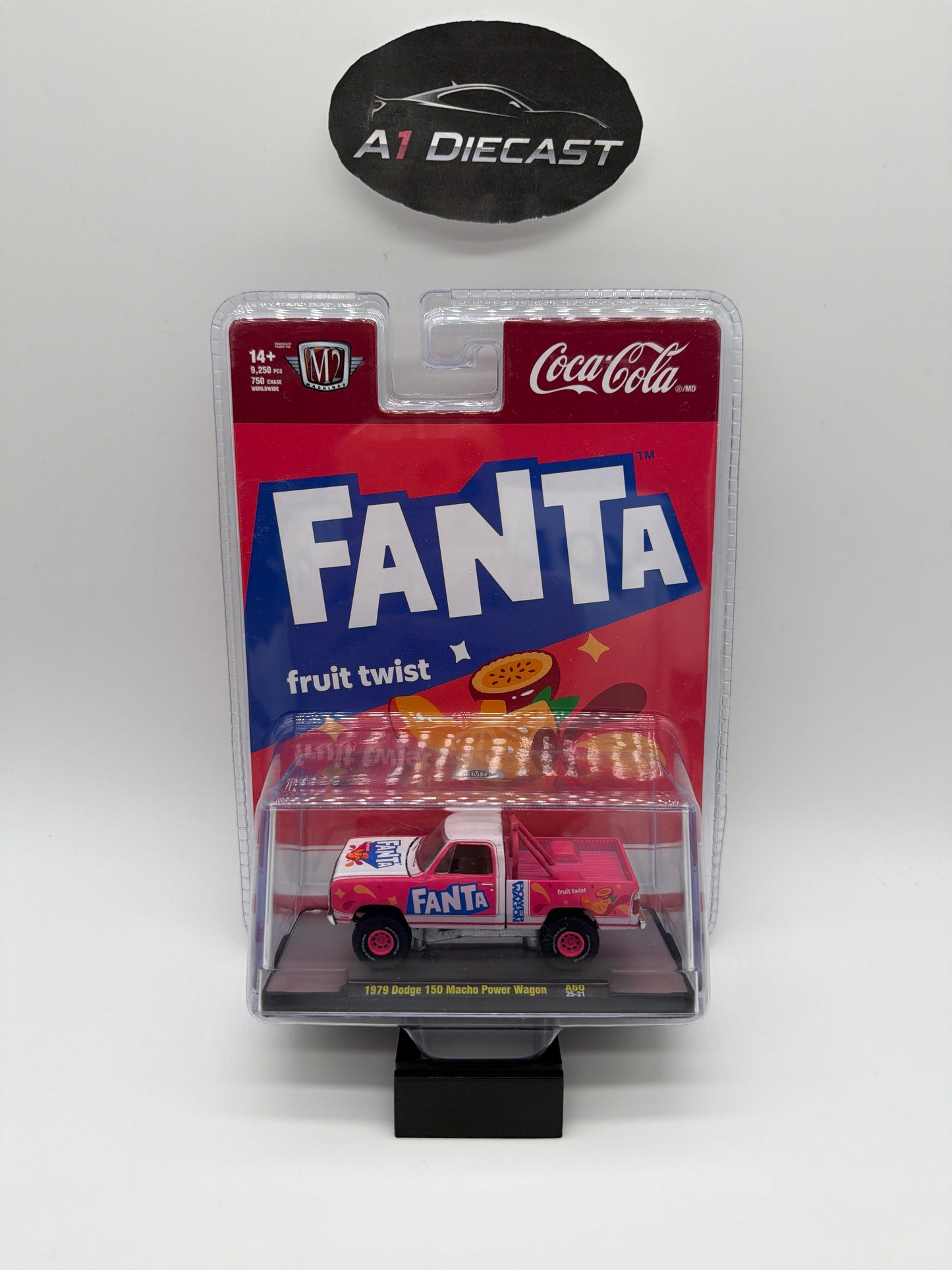 M2 Machines Fanta Dodge 150 Macho Power Wagon