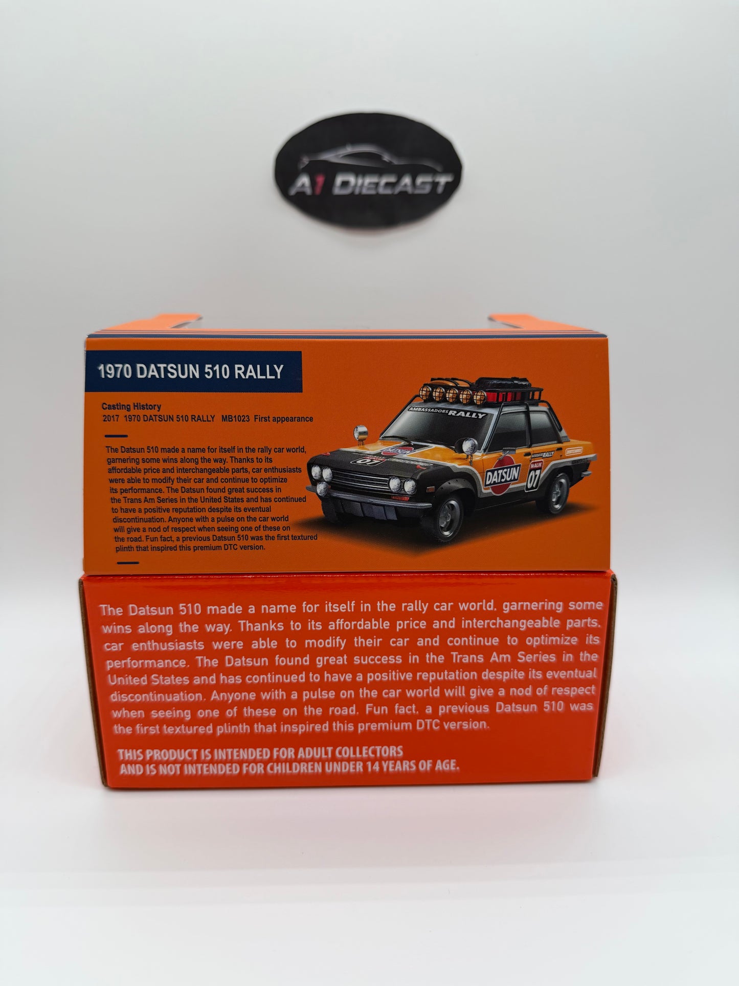 Matchbox 1970 Datsun 510 Rally