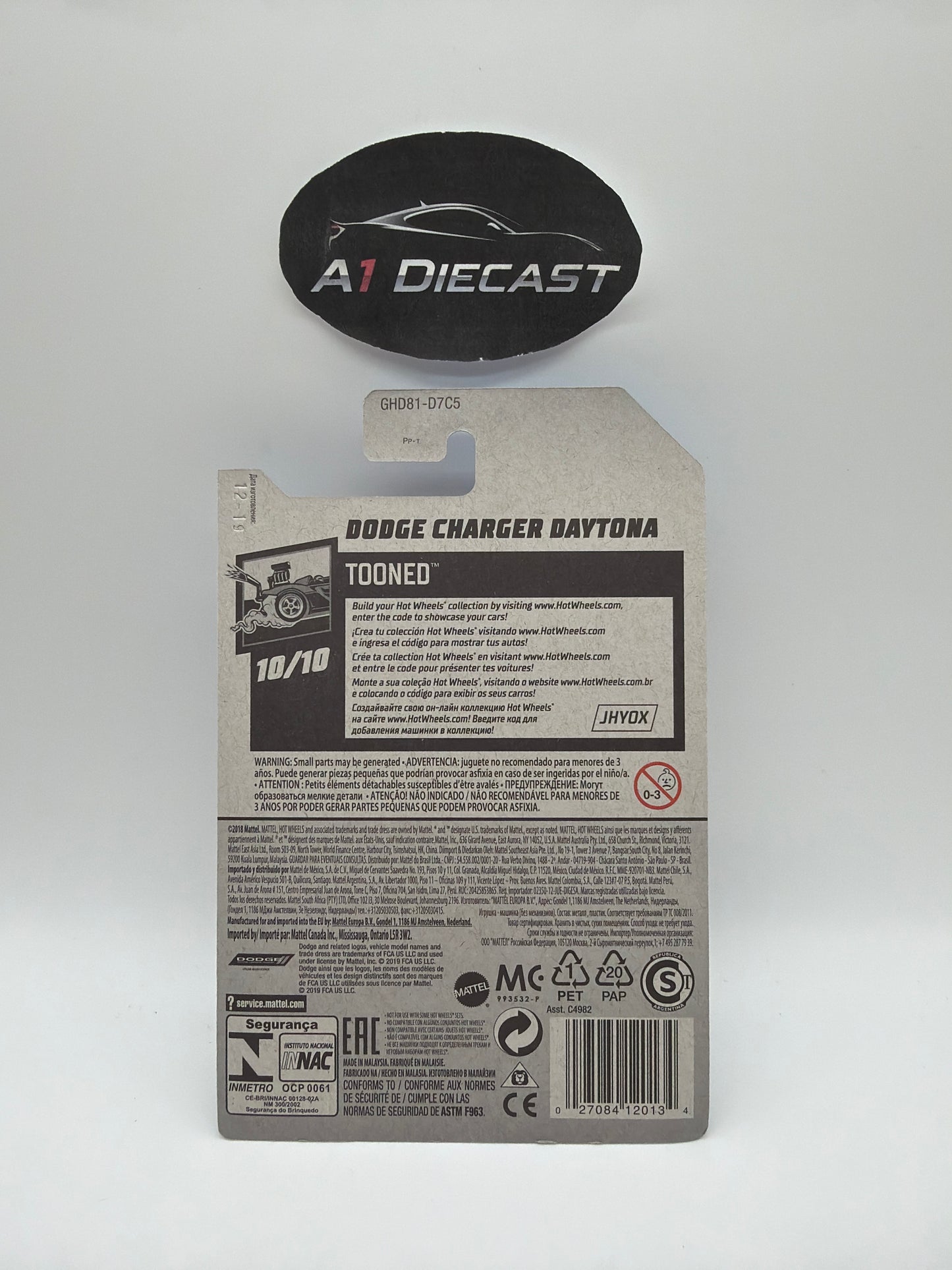 Hot Wheels Dodge Charger Daytona Treasure Hunt