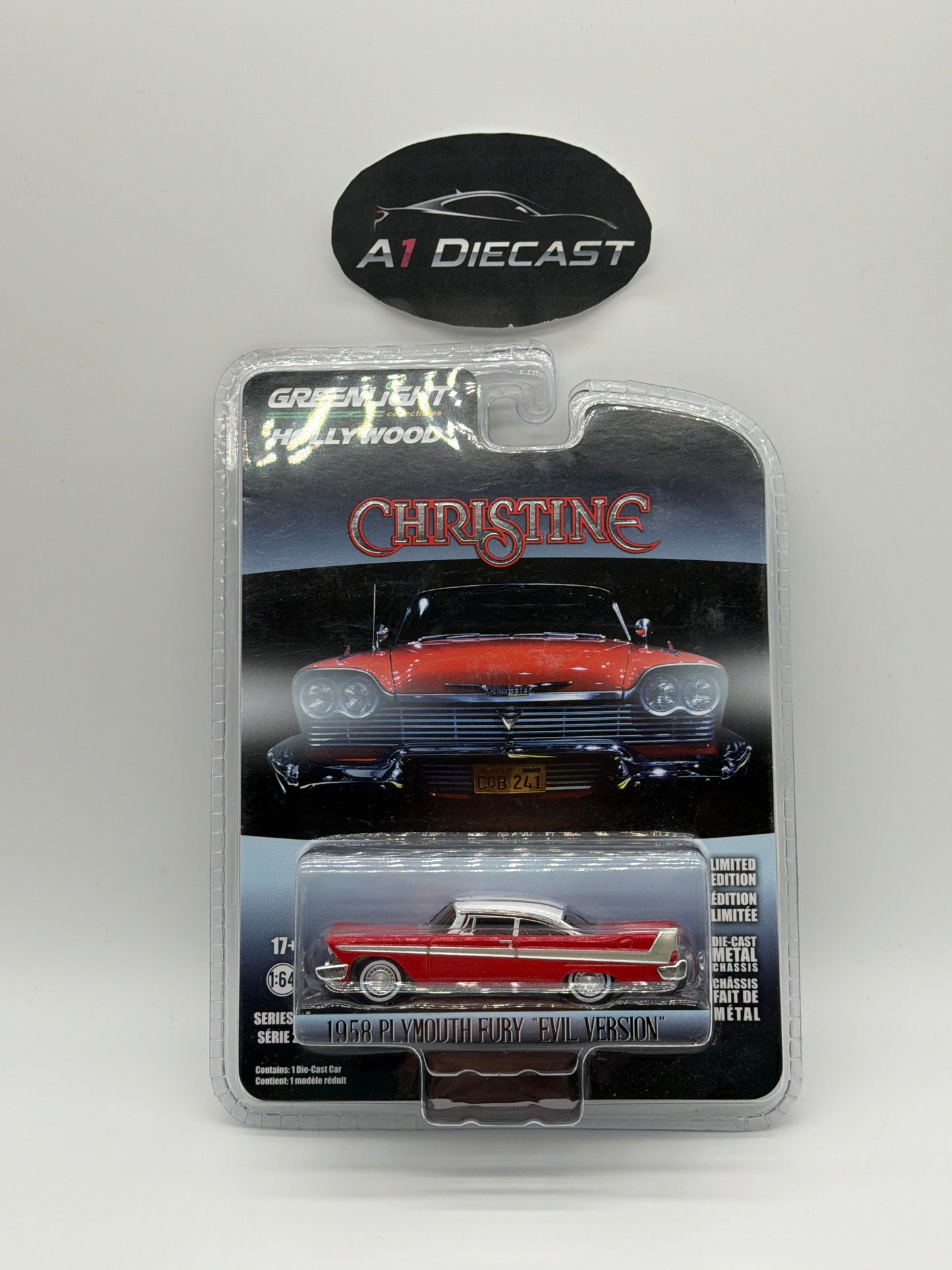 Greenlight Hollywood 1958 Plymouth Fury ‘Evil Version’