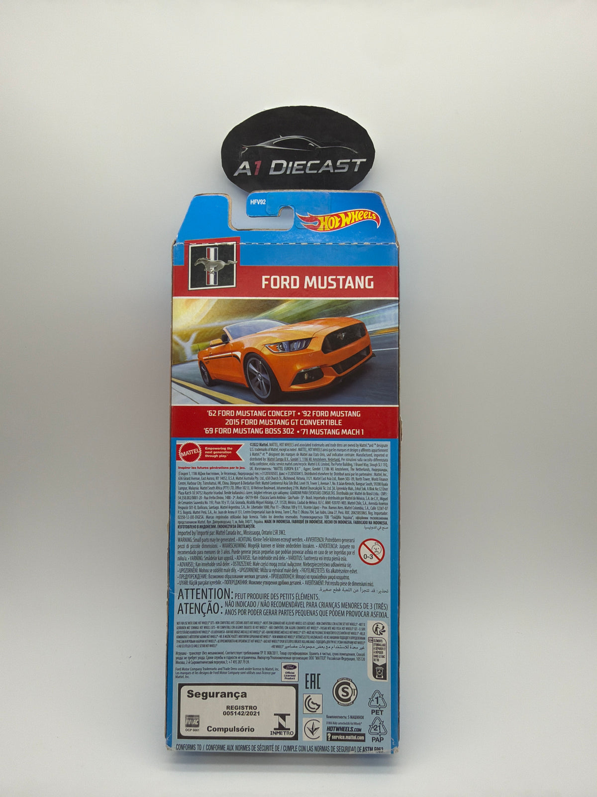 Hot Wheels 5 Pack Ford Mustang