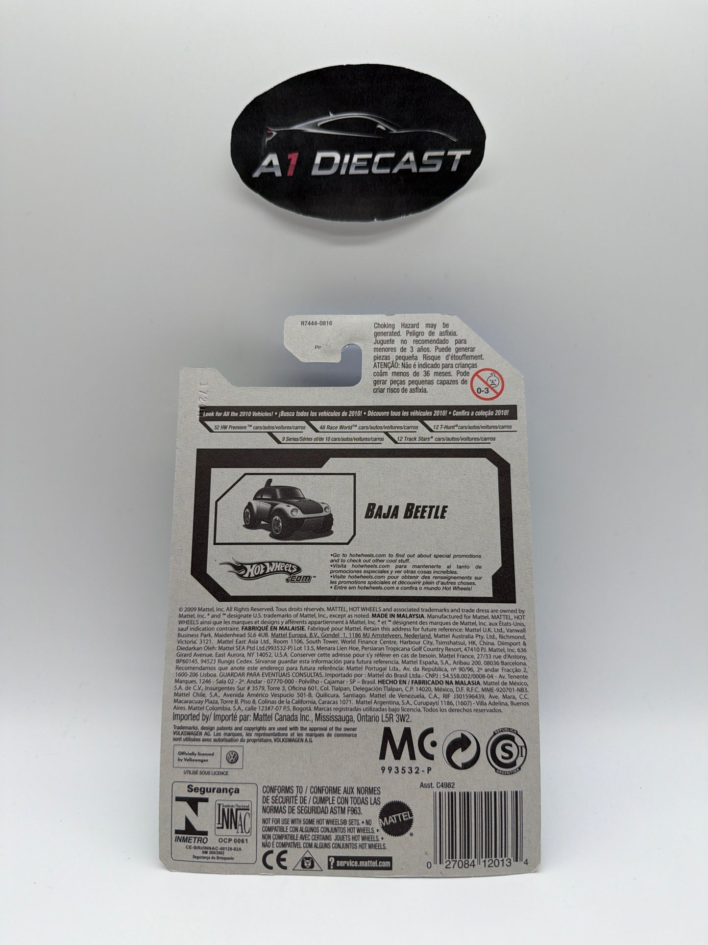 Hot Wheels Baja Beetle Treasure Hunt