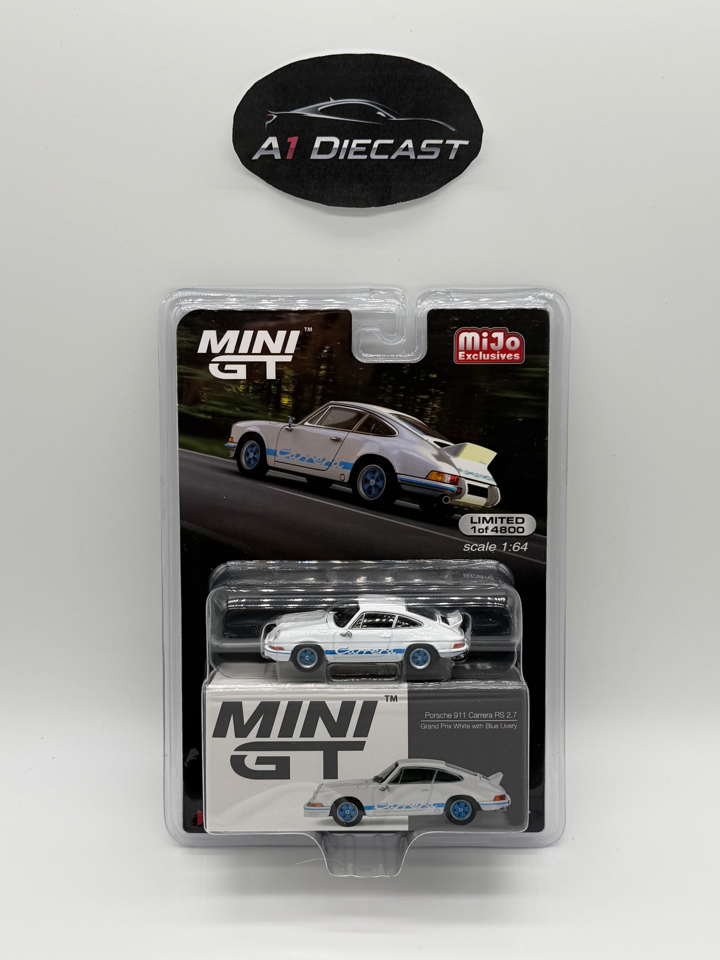 Mini GT Porsche 911 Carrera RS 2.7 MGT00715-MJ