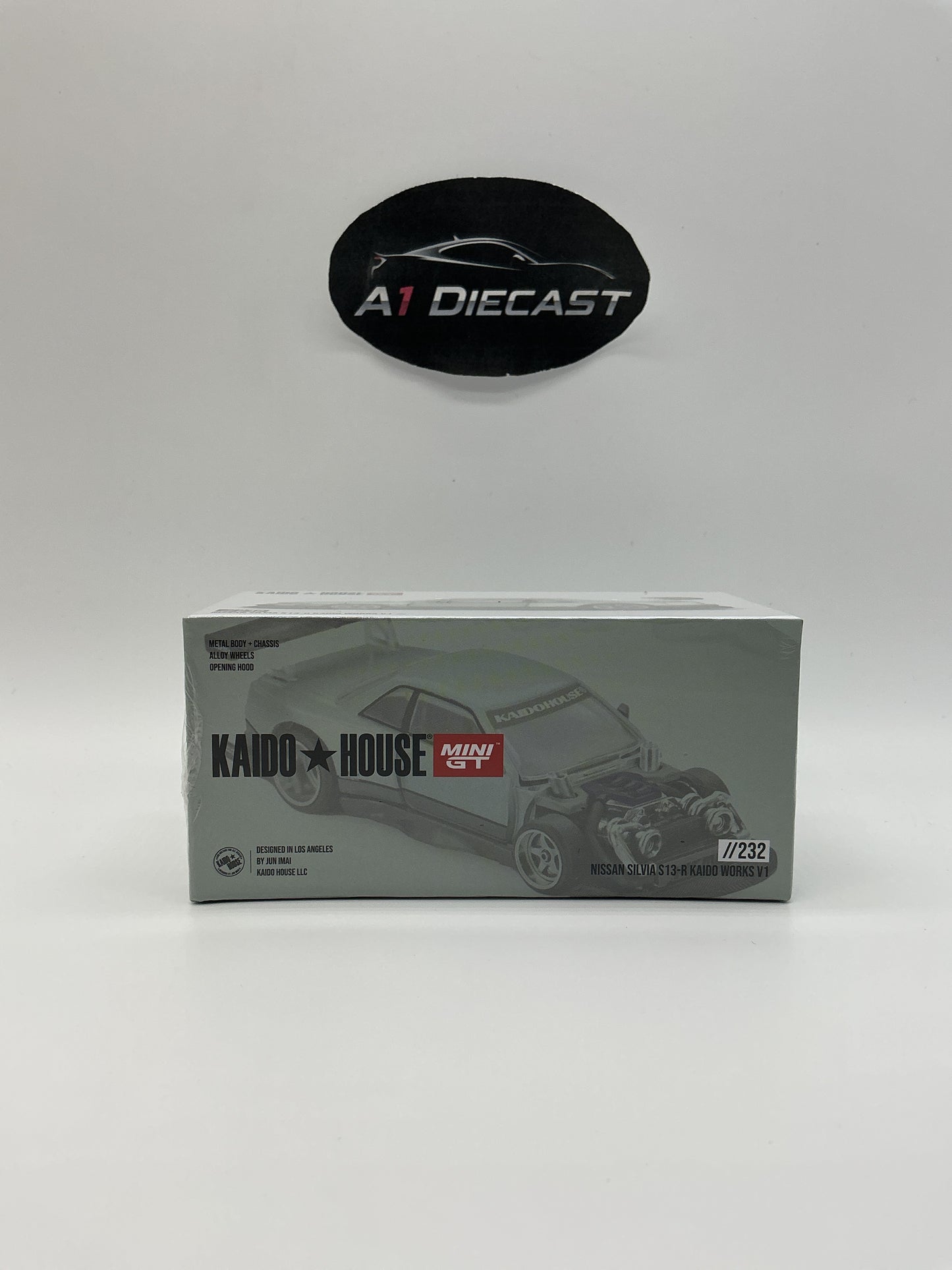 Kaido House Mini GT Nissan Silvia S13-R Kaido Works V1. //232