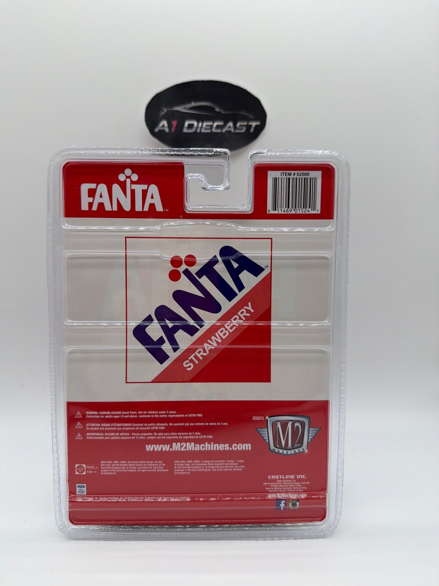M2 Machines Fanta 1965 Ford Econoline Delivery Van Chase