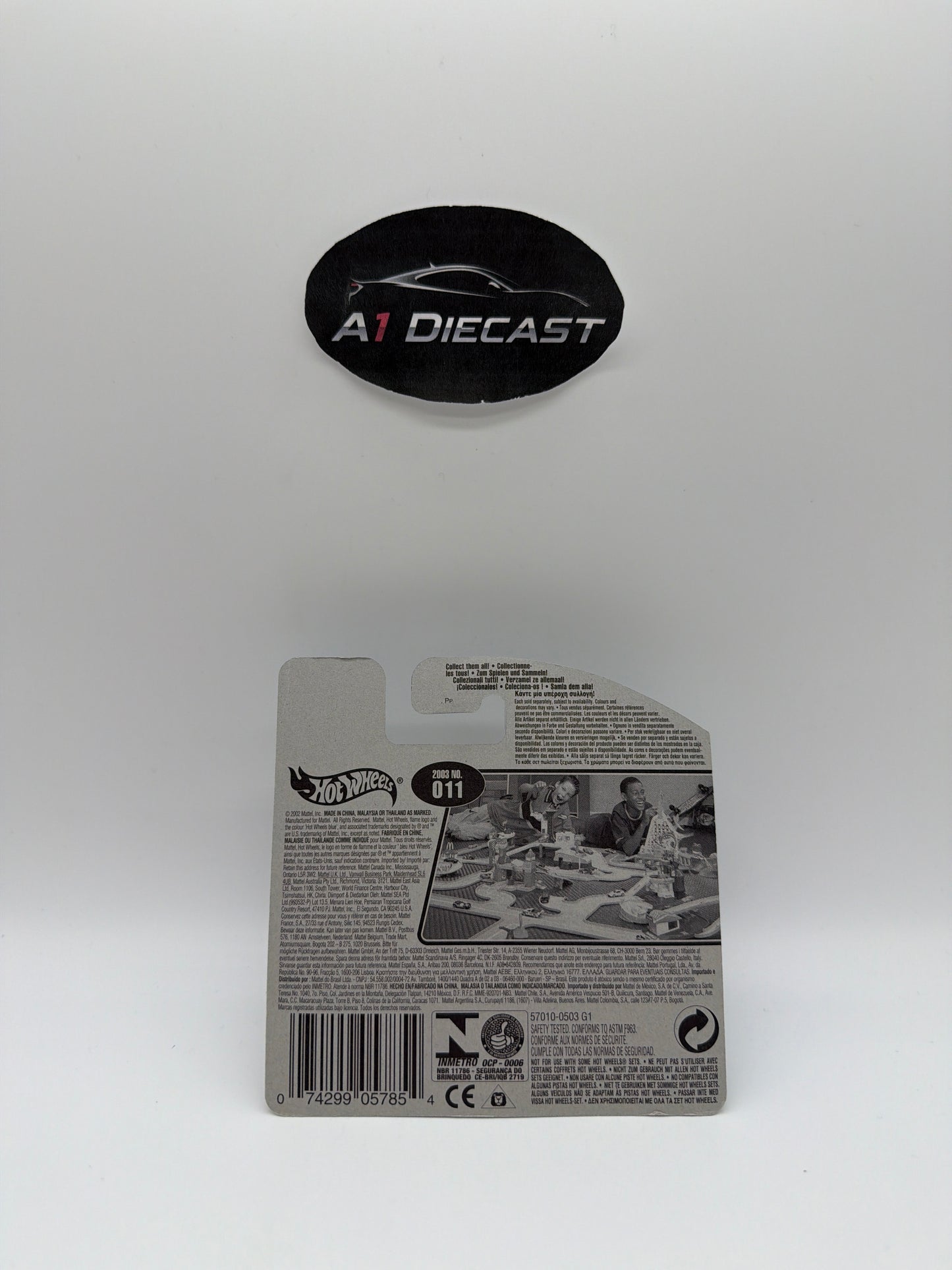 Hot Wheels Super Tsunami Treasure Hunt Short Card