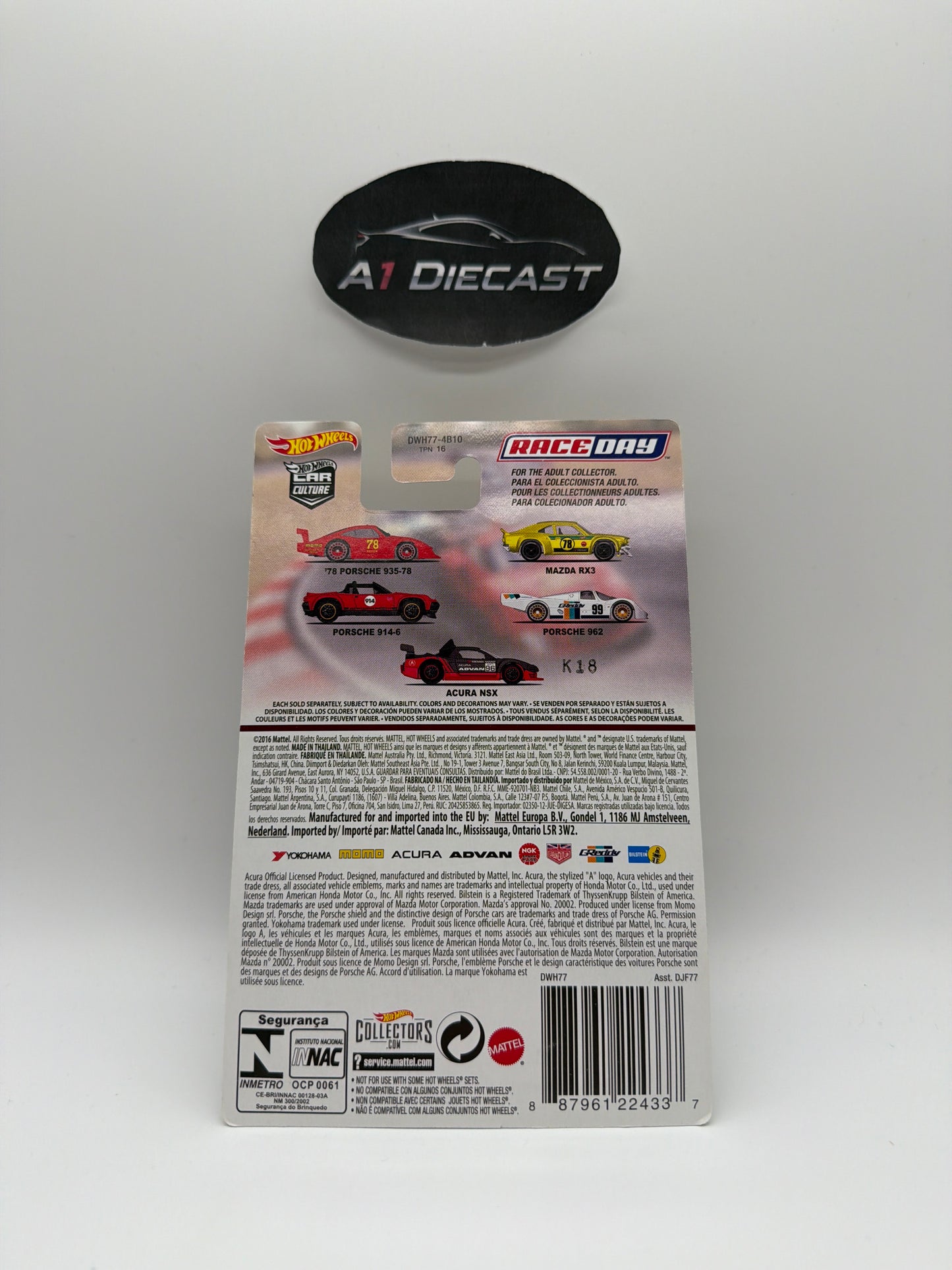 Hot Wheels Car Culture Race day Mazda RX3