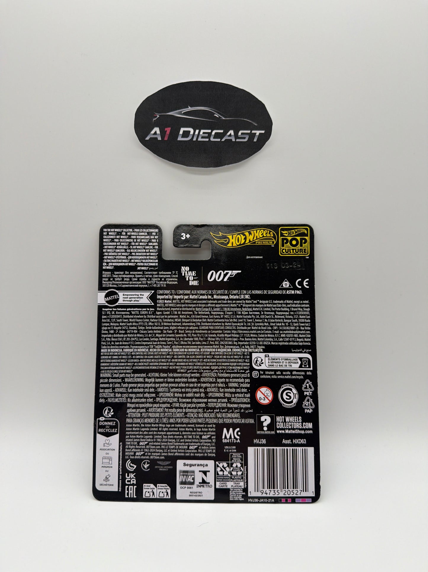Hot Wheels Premium Pop Culture 007 No Time To Die Aston Martin V8