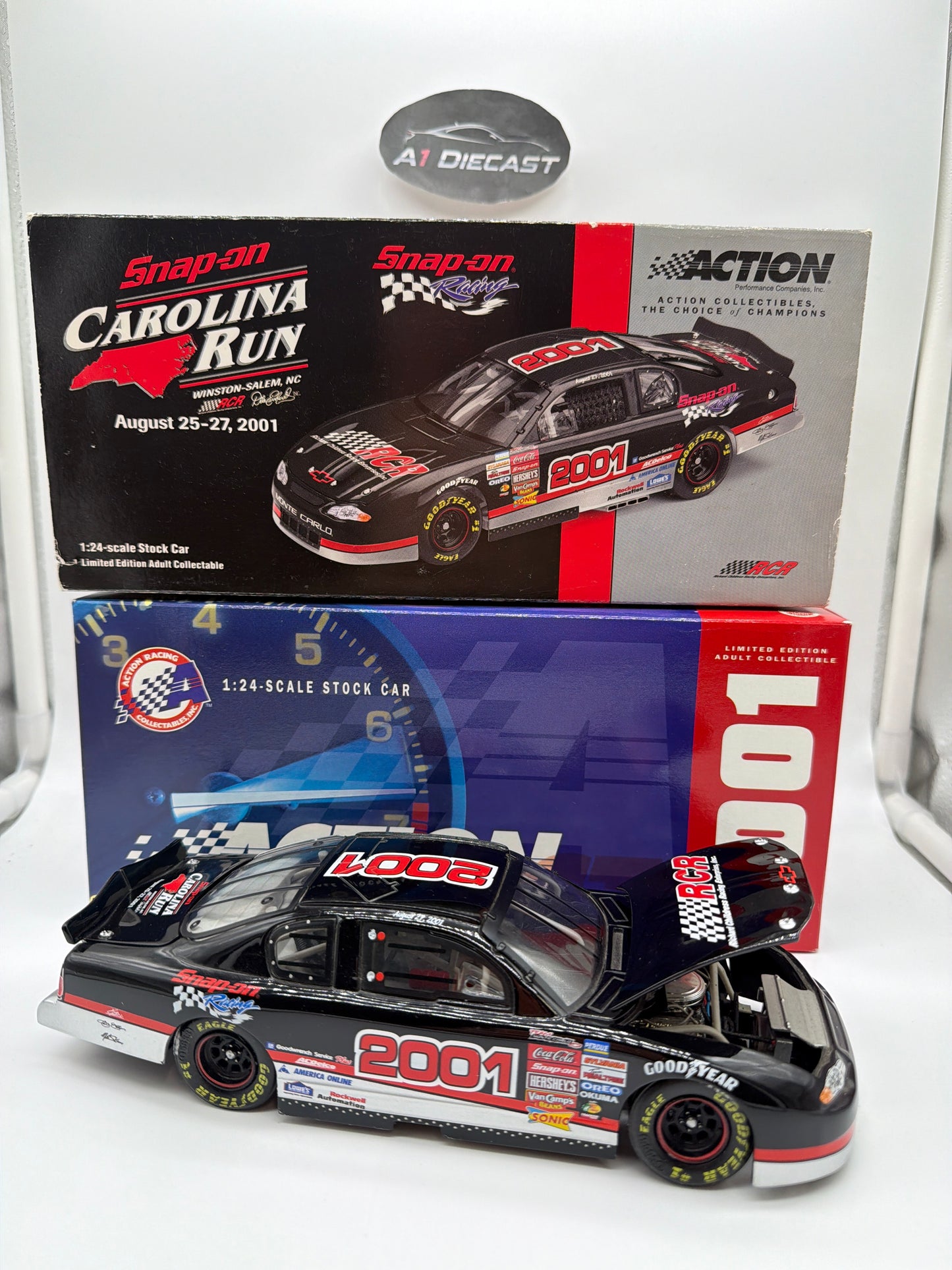 Action Racing RichRd Childress Racing Carolina Run 2001 Monte Carlo 1 of 3,000