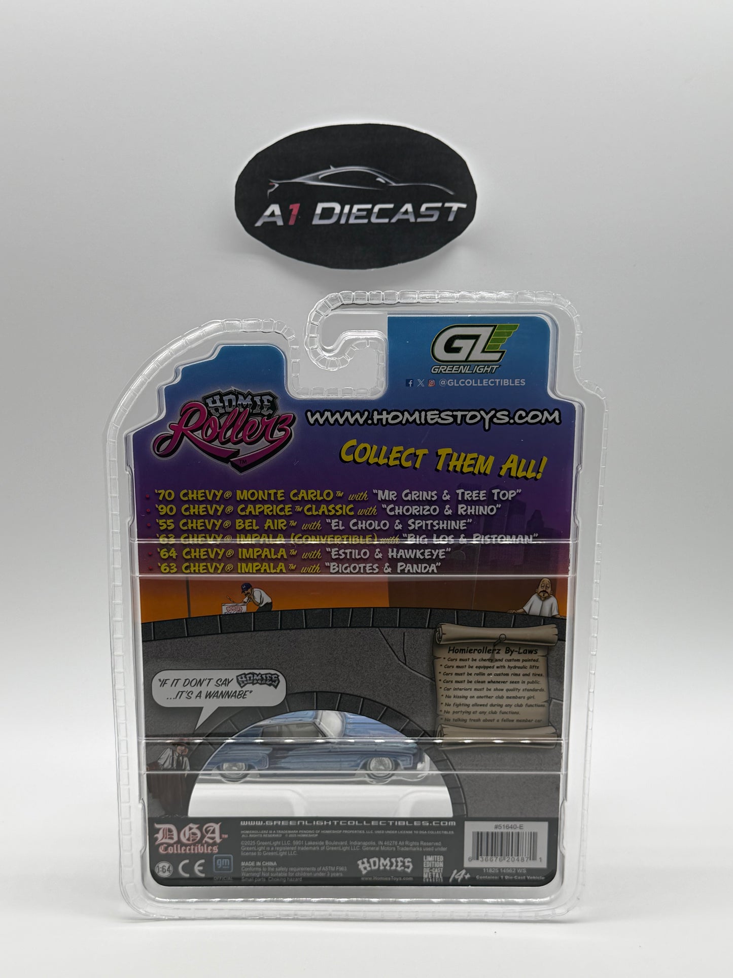 Greenlight Homie Rollerz ‘70 Chevy Monte Carlo