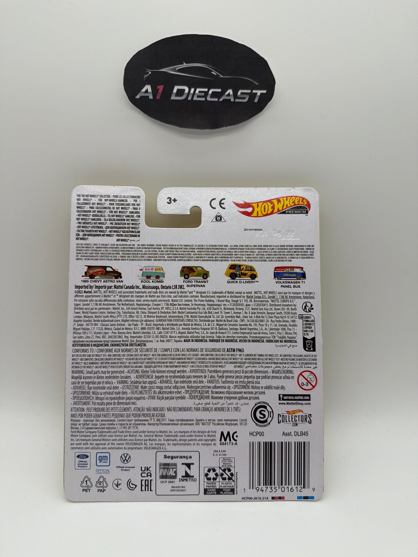 Hot Wheels Premium Rock’em Sock’em Robots Quick D-Livery