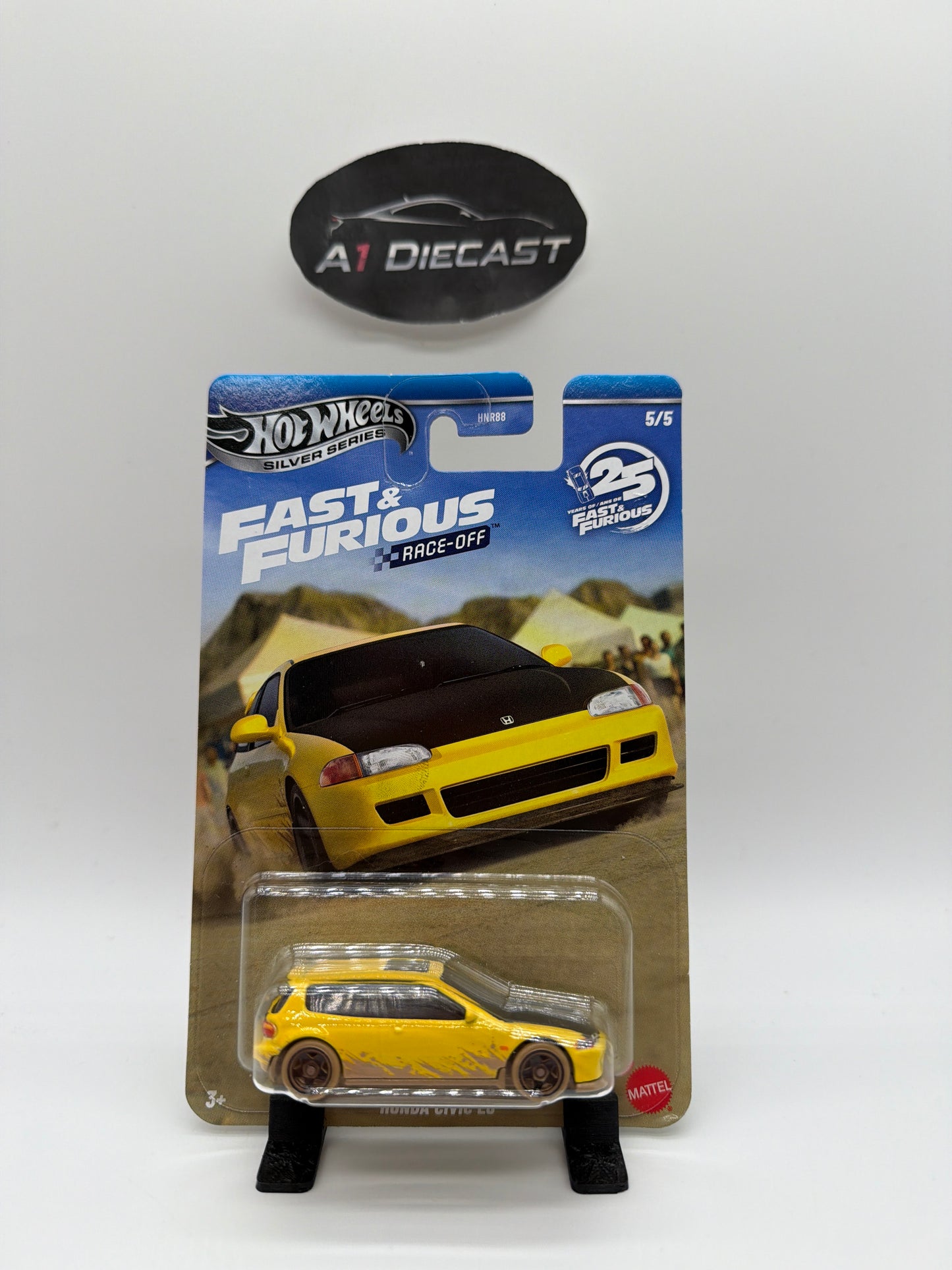 Hot Wheels Silver Series Fast & Furious Race-Off Set of 5/5