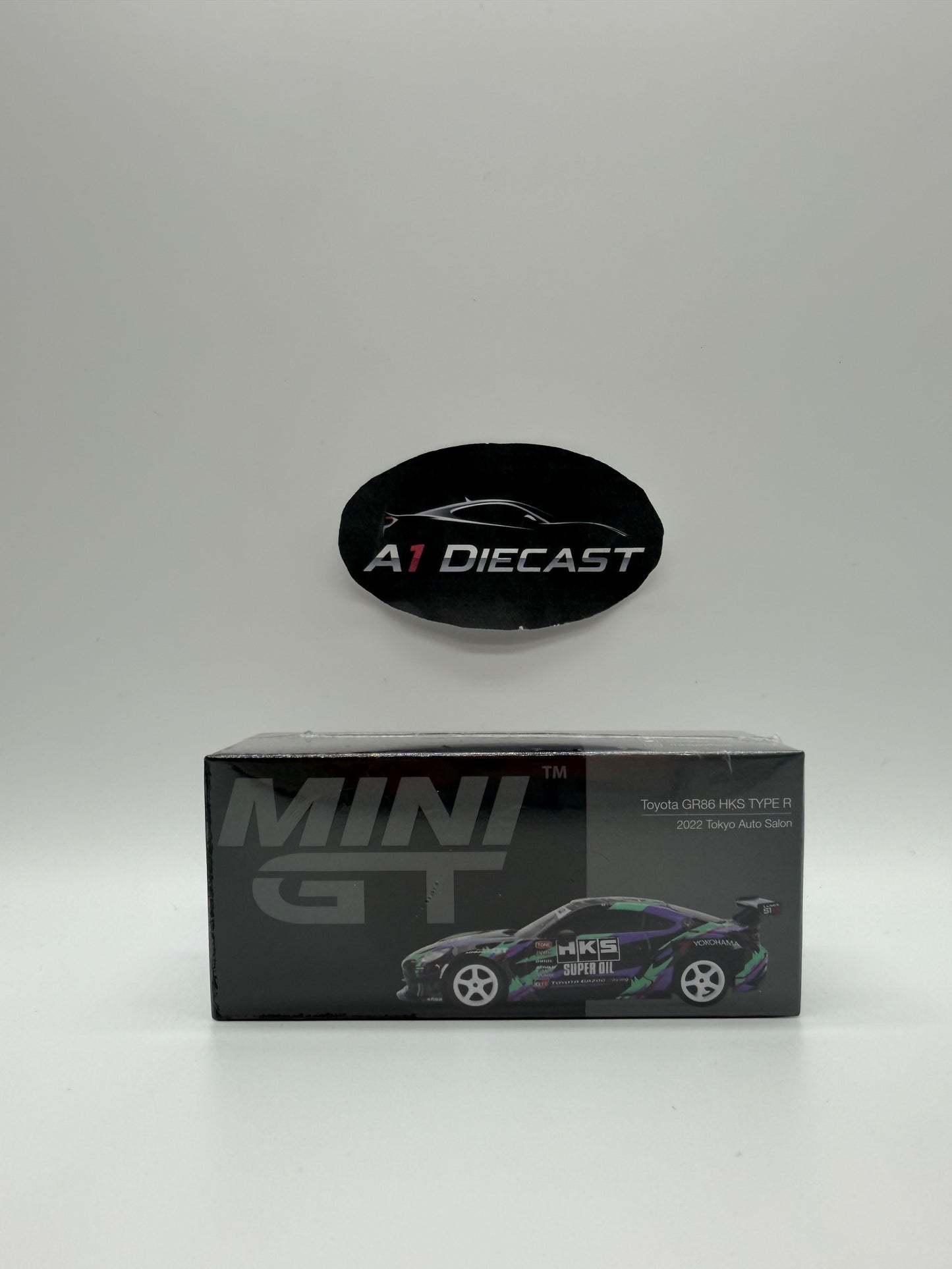Mini GT Toyota GR86 HKS Tye R 2022 Tokyo Auto Salon