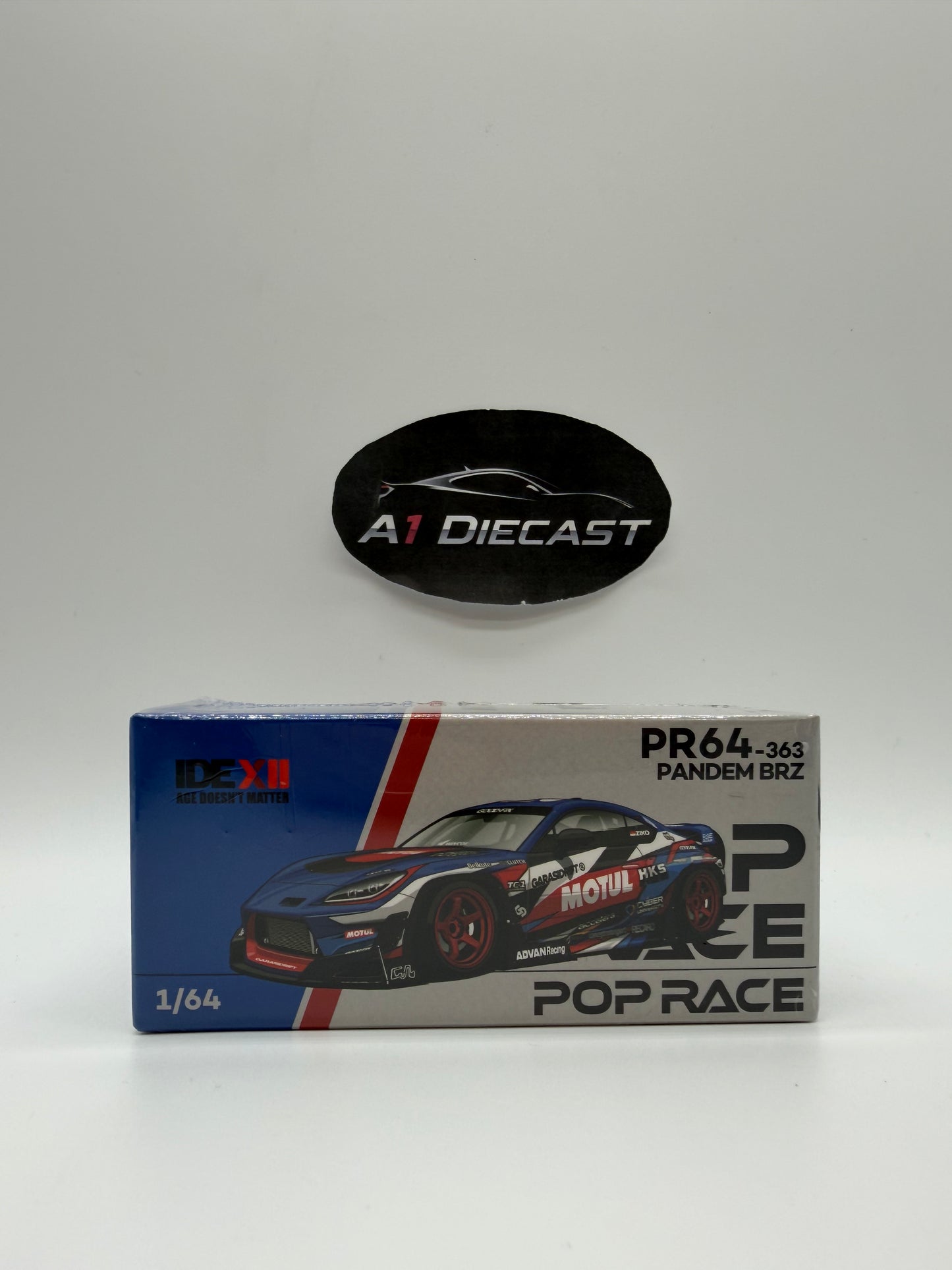 Pop Race PR64-363 Pandem BRZ Garasi Drift Brziko Indonesia Diecast Expo IDE XII Event
