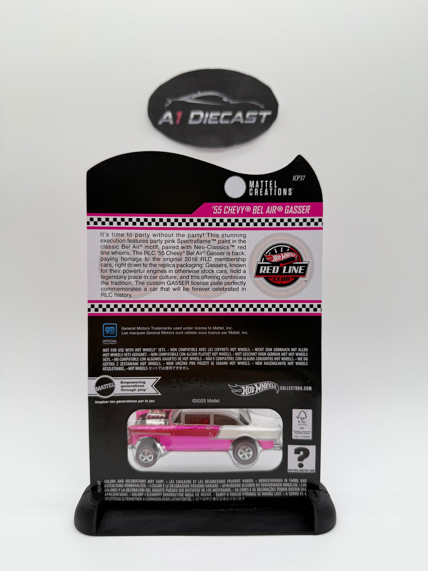 Hot Wheels Red Line Club ‘55 Chevy Bel Air Gasser