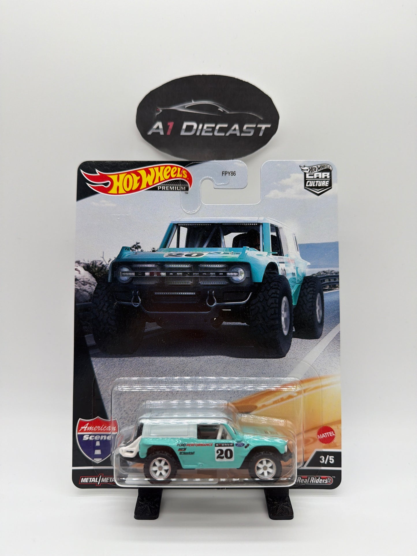 Hot Wheels Premium Car Culture Ford Bronco R