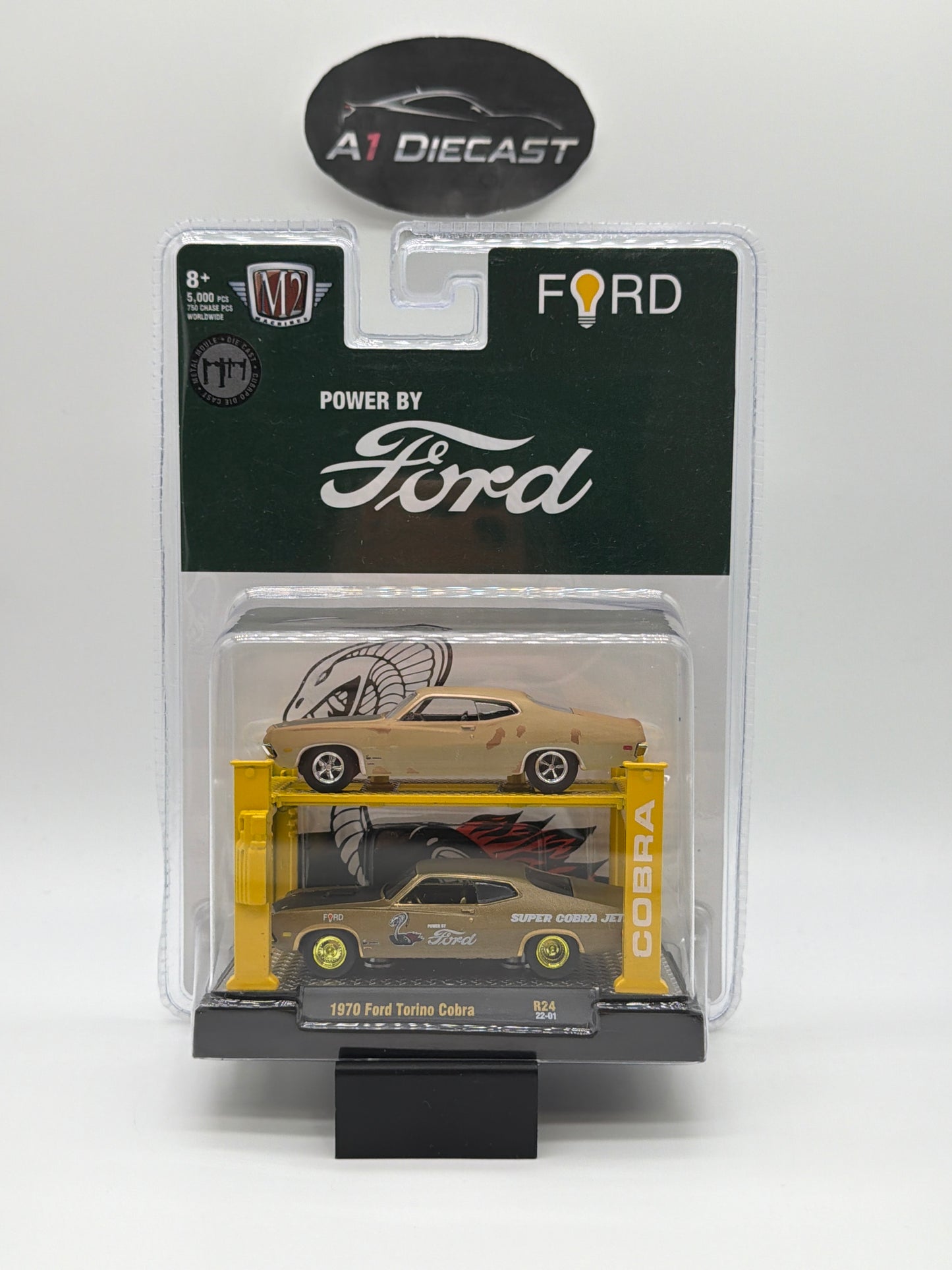 M2 Machines Power By Ford 1970 Ford Torino Cobra Chase