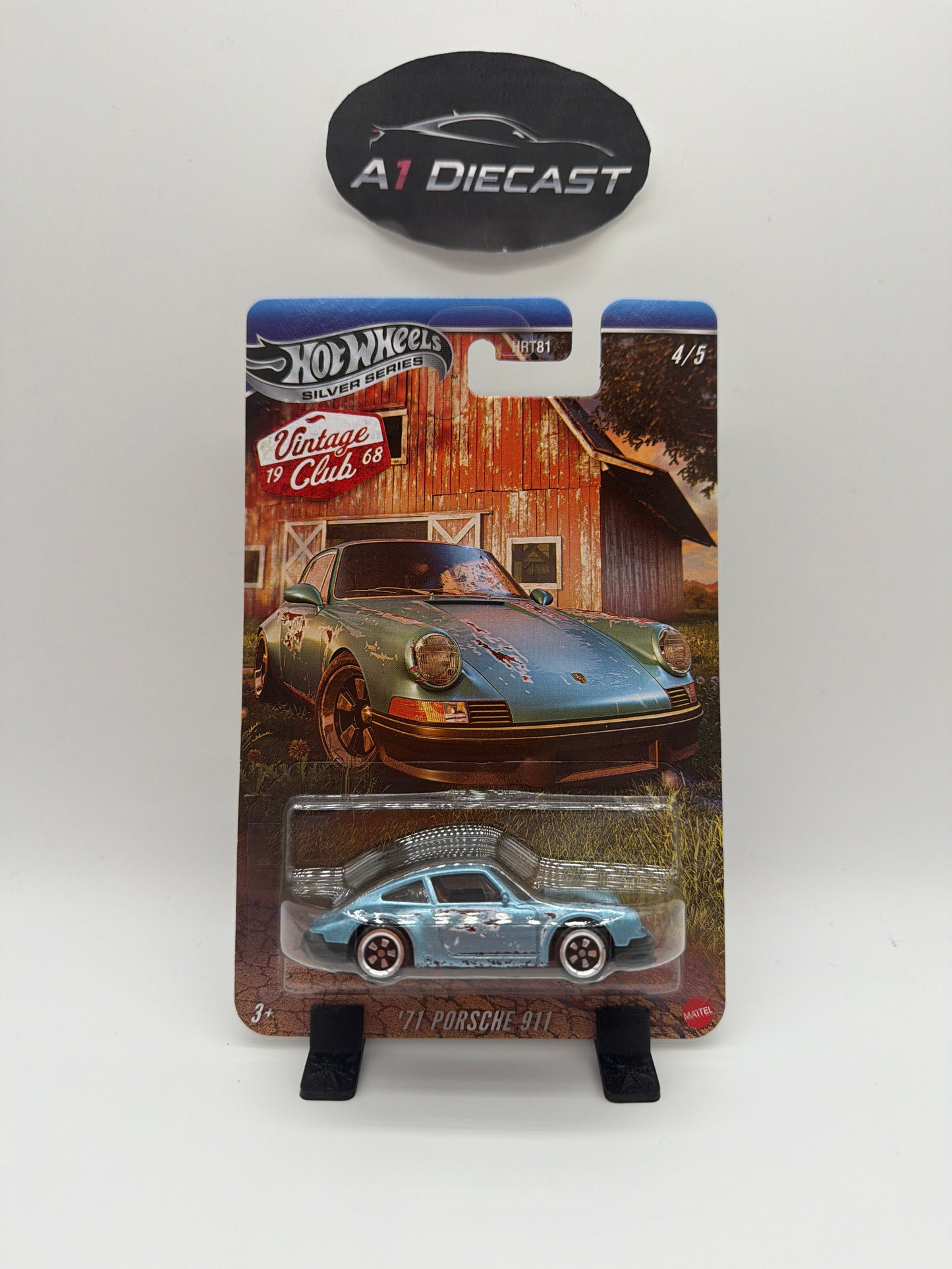 Hot Wheels Silver Series Vintage Club ‘71 Porsche 911