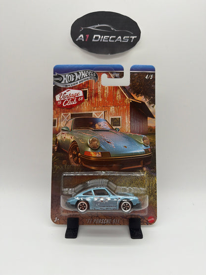 Hot Wheels Silver Series Vintage Club ‘71 Porsche 911