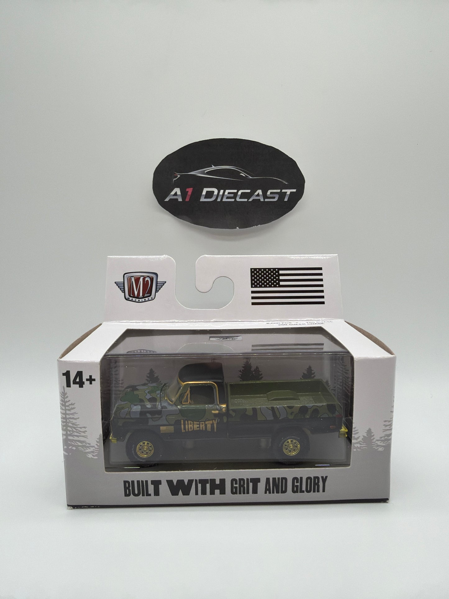 M2 Machines Detroit Muscle Special Release S60 1972 Ford F-250 Explorer 4x4 Chase