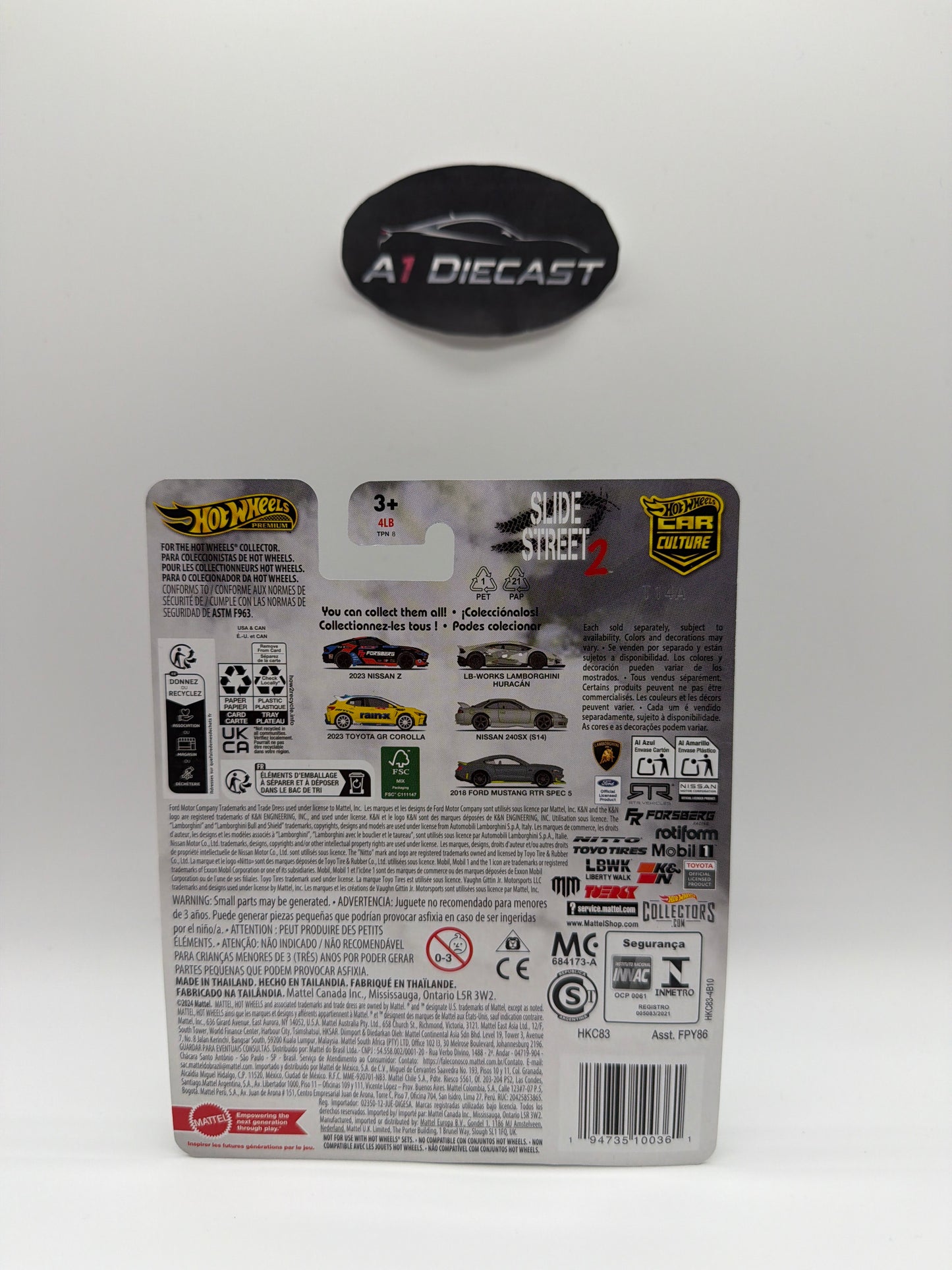 Hot Wheels Premium Car Culture Nissan 240SX (S14)