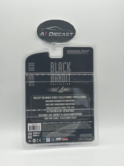 Greenlight Black Bandit 1965 Ford Thunderbird Convertible