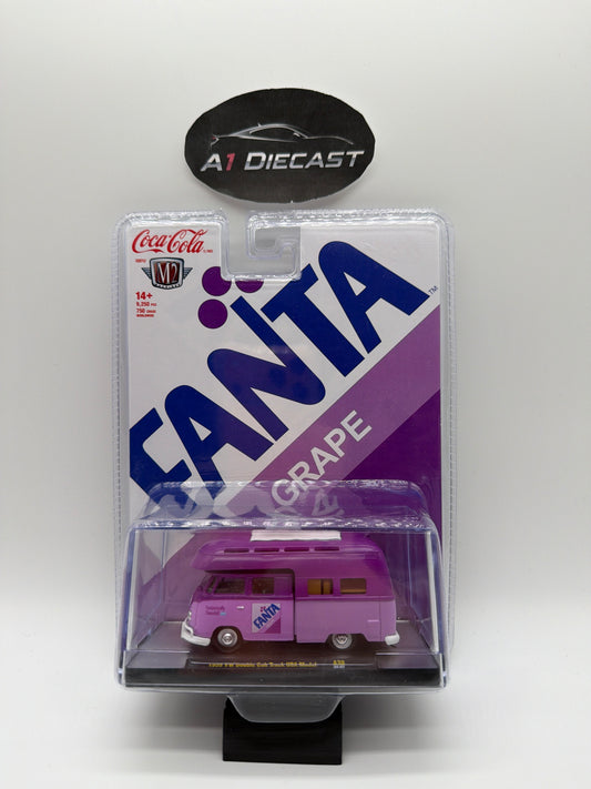M2 Machines Coca-Cola Fanta 1959 VW Double Cab Truck USA Model