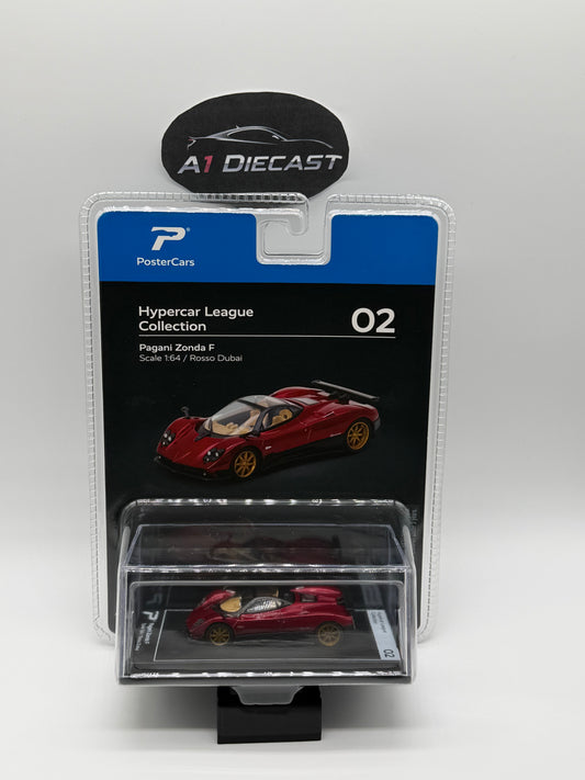 PosterCars Hypercar League Collection Pagani Zonda F