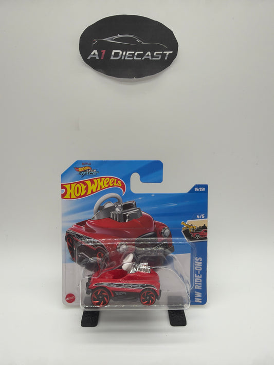 Hot Wheels Pedal Driver Short Card Treasure Hunt
