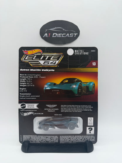 Hot Wheels Elite 64 Aston Martin Valkyrie