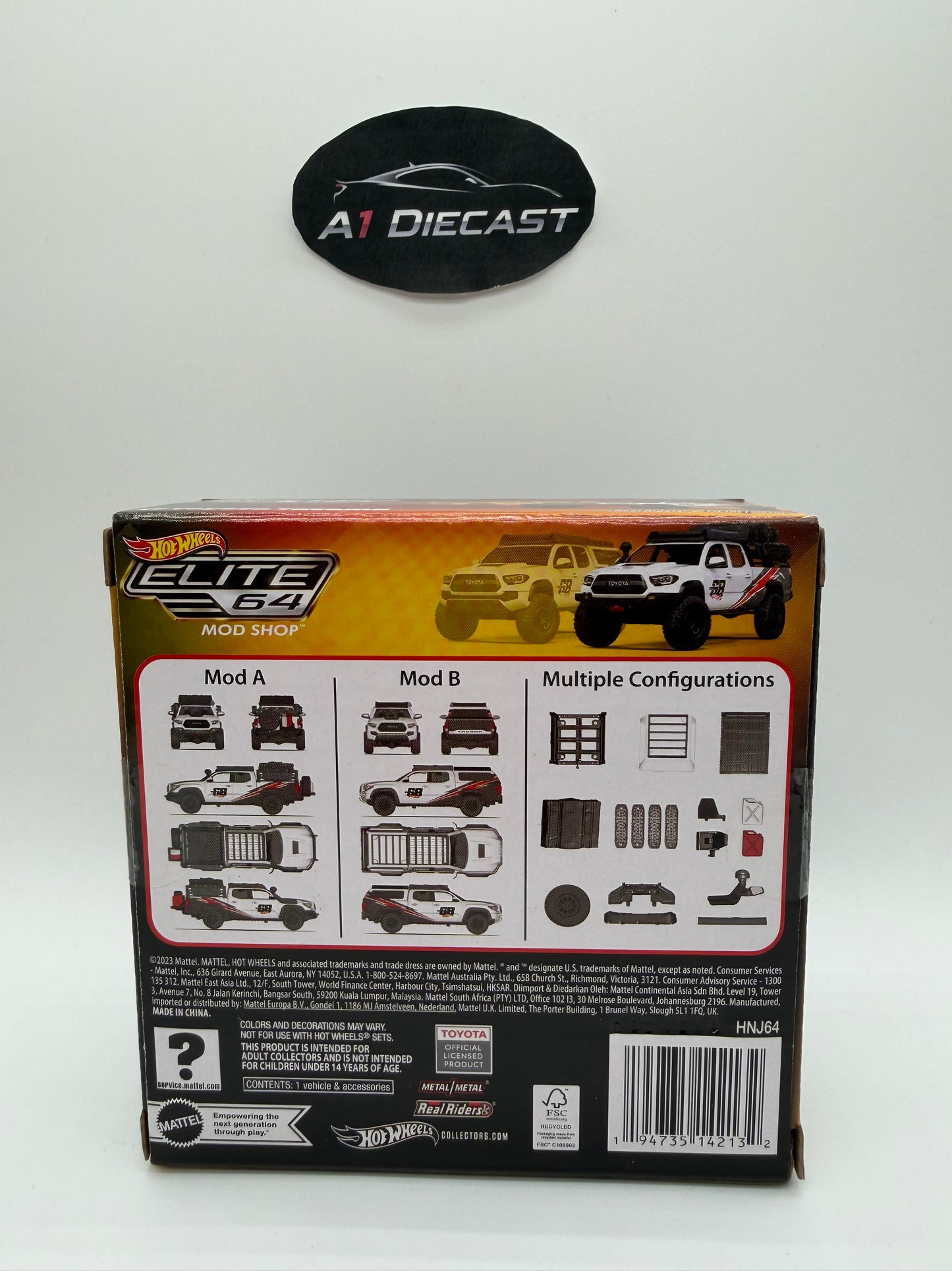 Hot Wheels Elite 64 Mod Shop ‘17 Toyota Tacoma