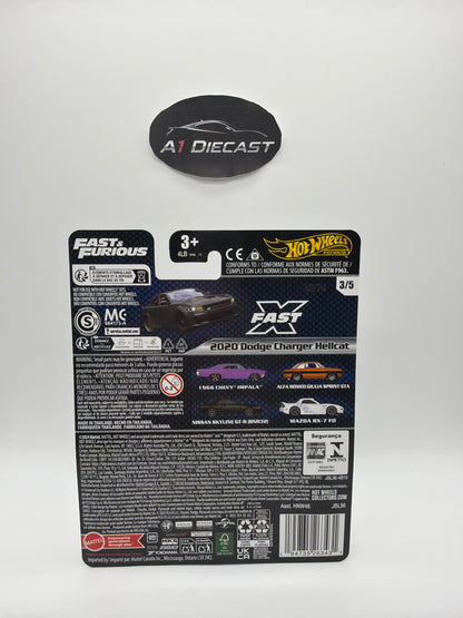 Hot Wheels Premium Fast & Furious 2020 Dodge Charger Hellcat