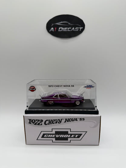 Hot Wheels Red Line Club Real Riders 1972 Chevy Nova SS