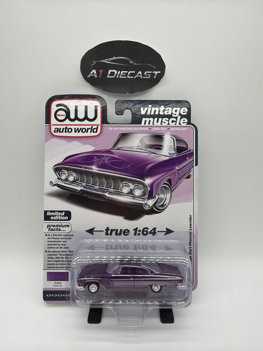 Auto World Premium 1961 Dodge Dart Phoenix Lowrider