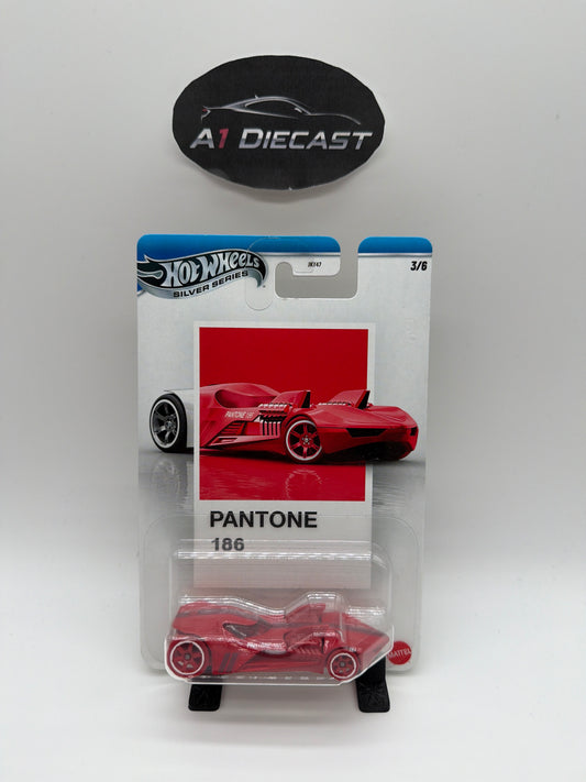 Hot Wheels Silver series Pantone 186 Twin Mill III