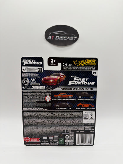 Hot Wheels Premium Fast & Furious Nissan 240SX (S14)