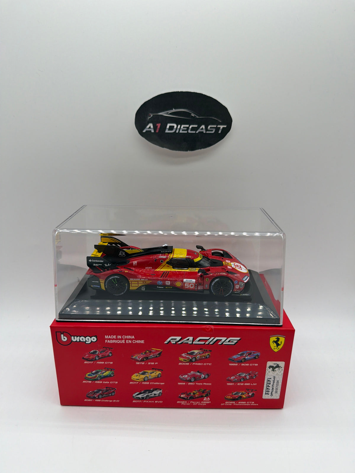 Bburago Racing Ferrari 499P