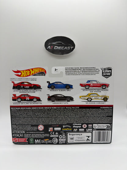 Hot Wheels Premium Car Culture ‘63 Plymouth Belvedere 426 Wedge & ‘65 Dodge Coronet