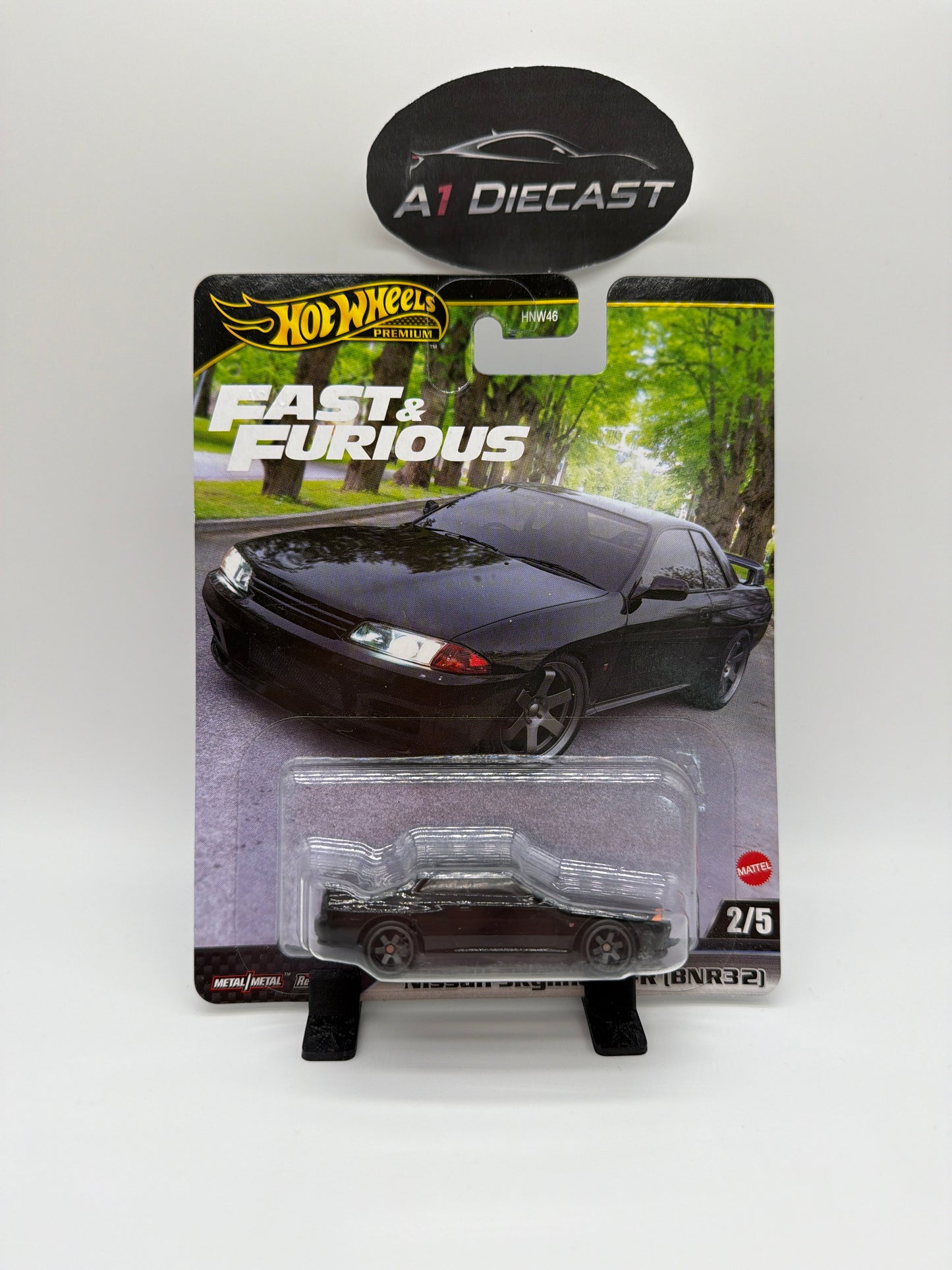 Hot Wheels Premium Fast & Furious Nissan Skyline GT-R (BNR32)