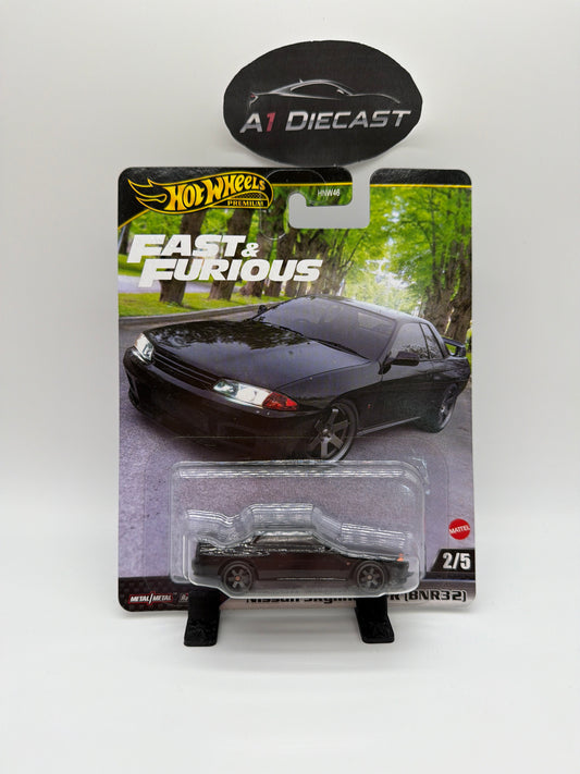 Hot Wheels Premium Fast & Furious Nissan Skyline GT-R (BNR32)