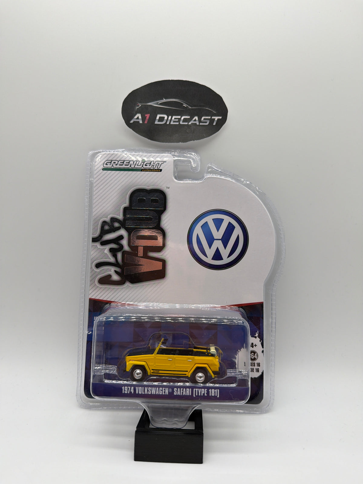 GreenLight V-Dub Club 1974 Volkswagen Safari (Type 181)
