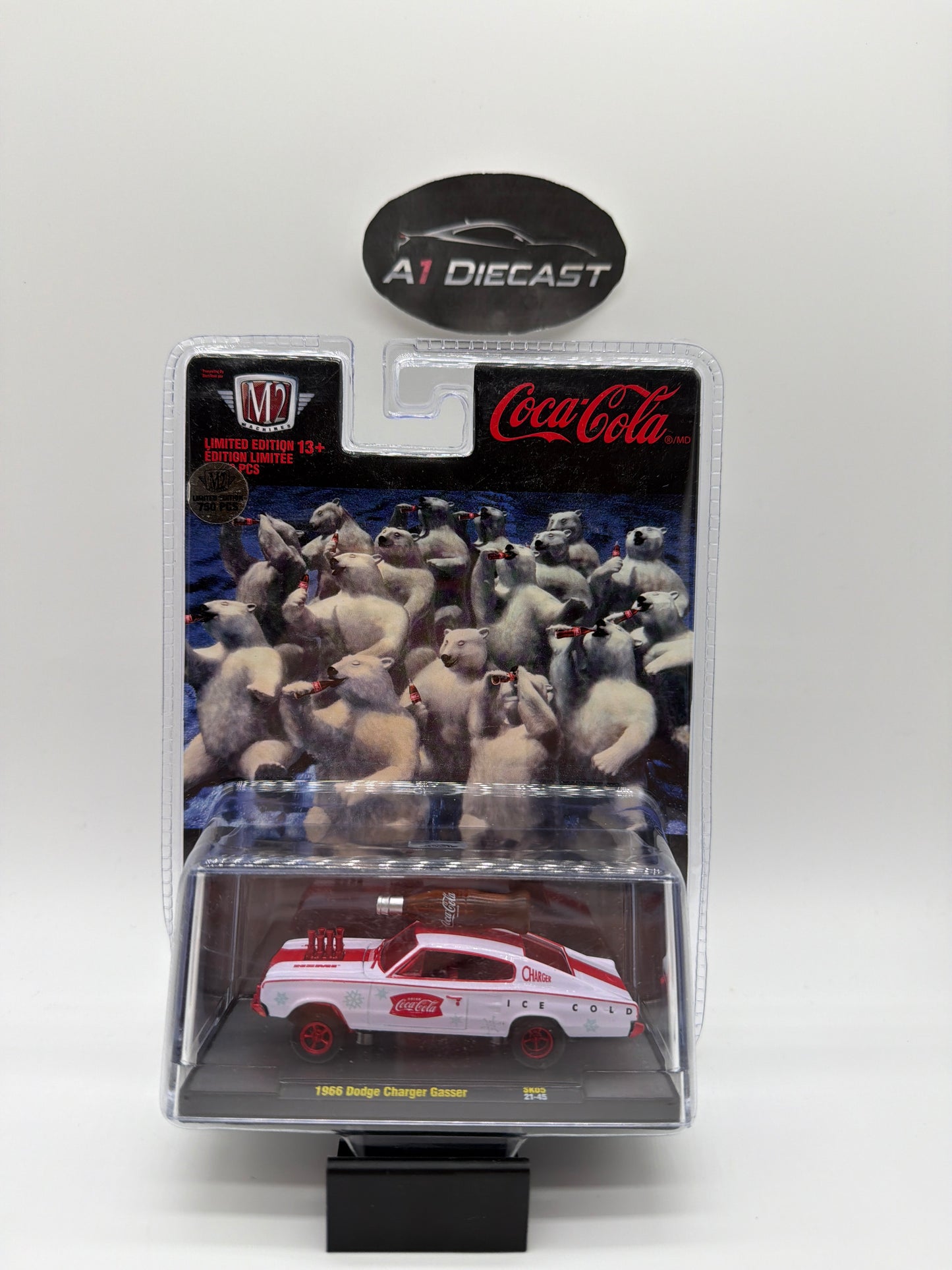 M2 Machines Coca-Cola 1966 Charger Gasser Chase