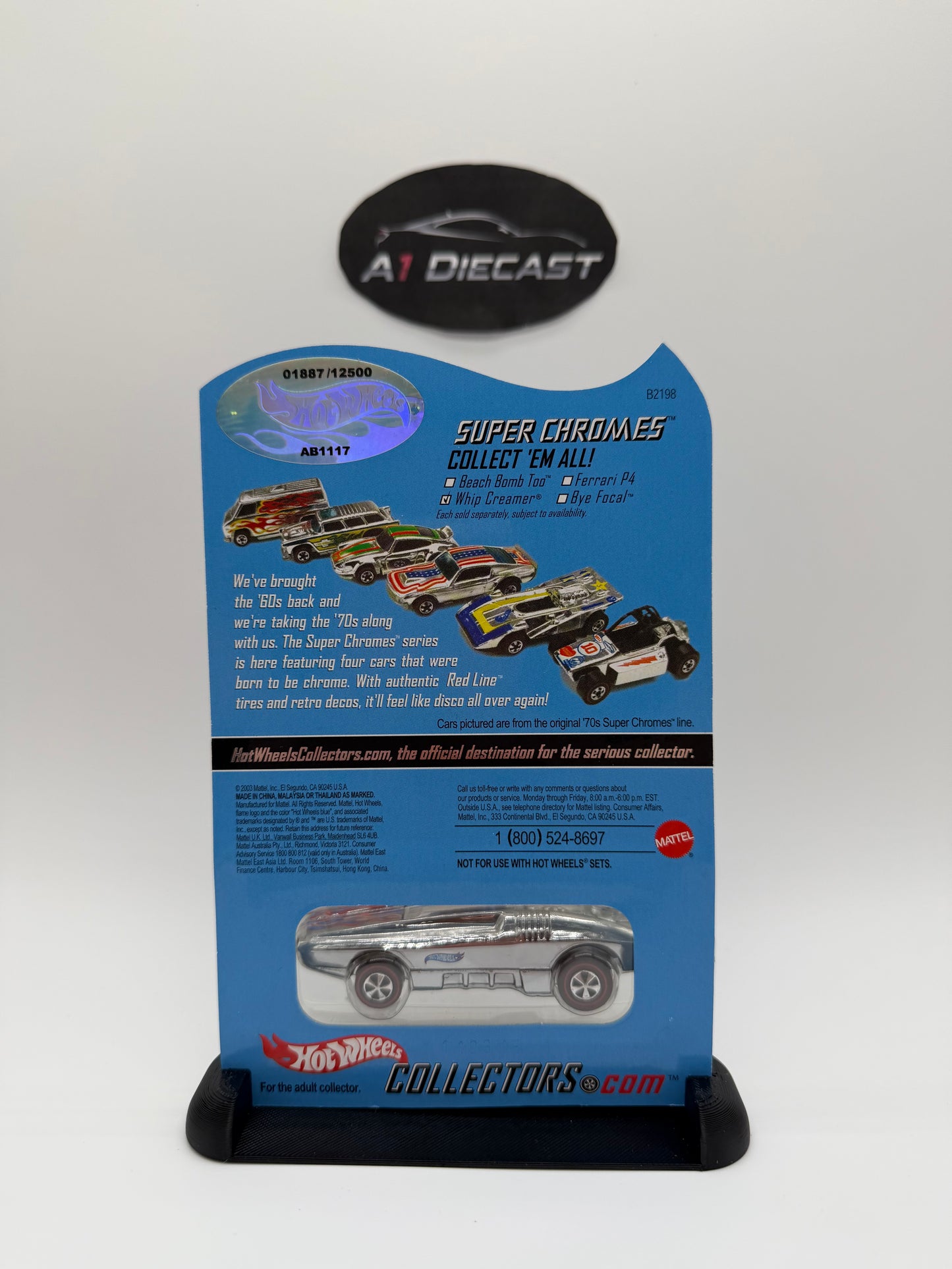 Hot Wheels Super Chromes Whip Creamer