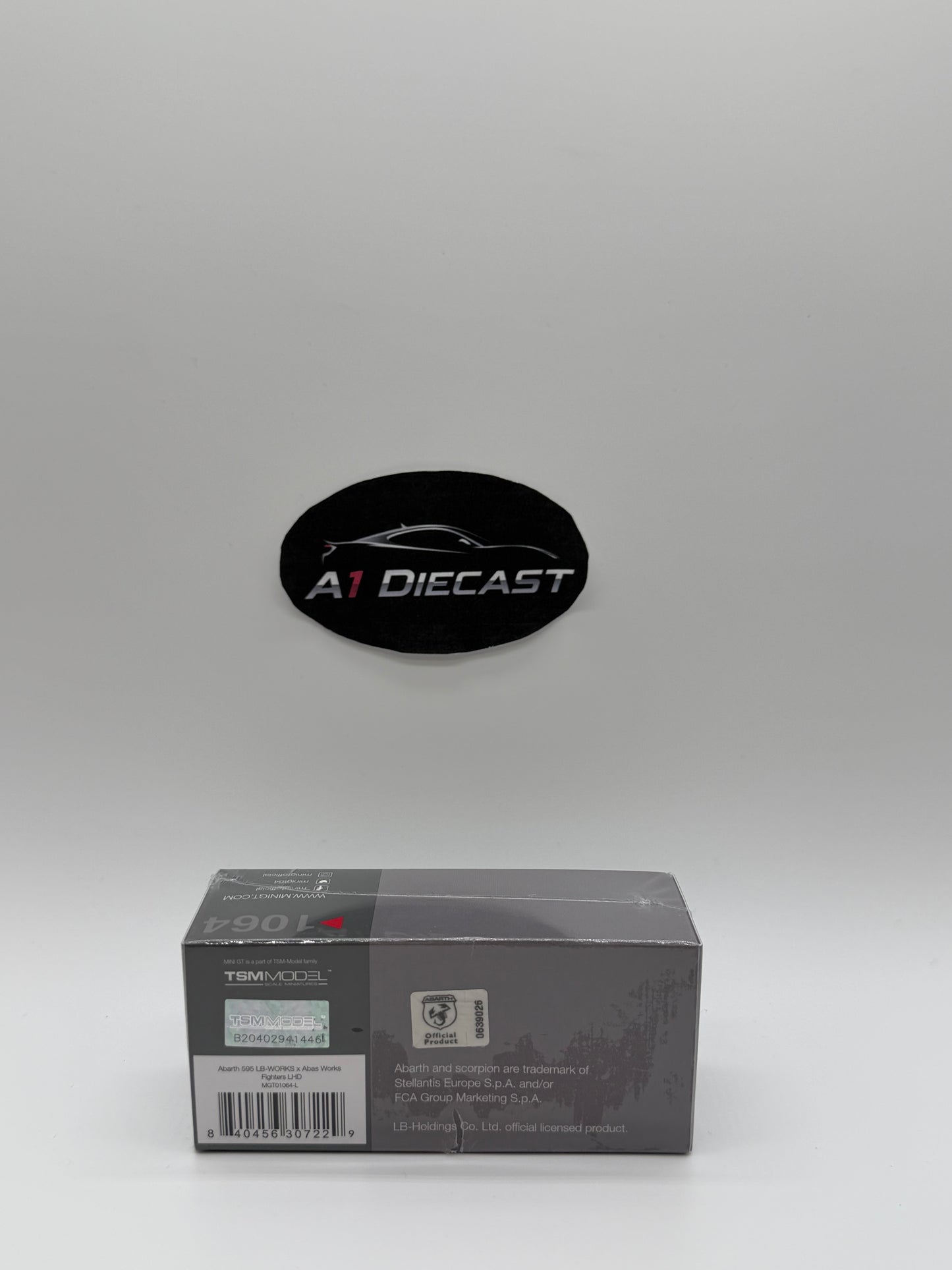 Mini GT LB-Works x Abas Works Abarth 595