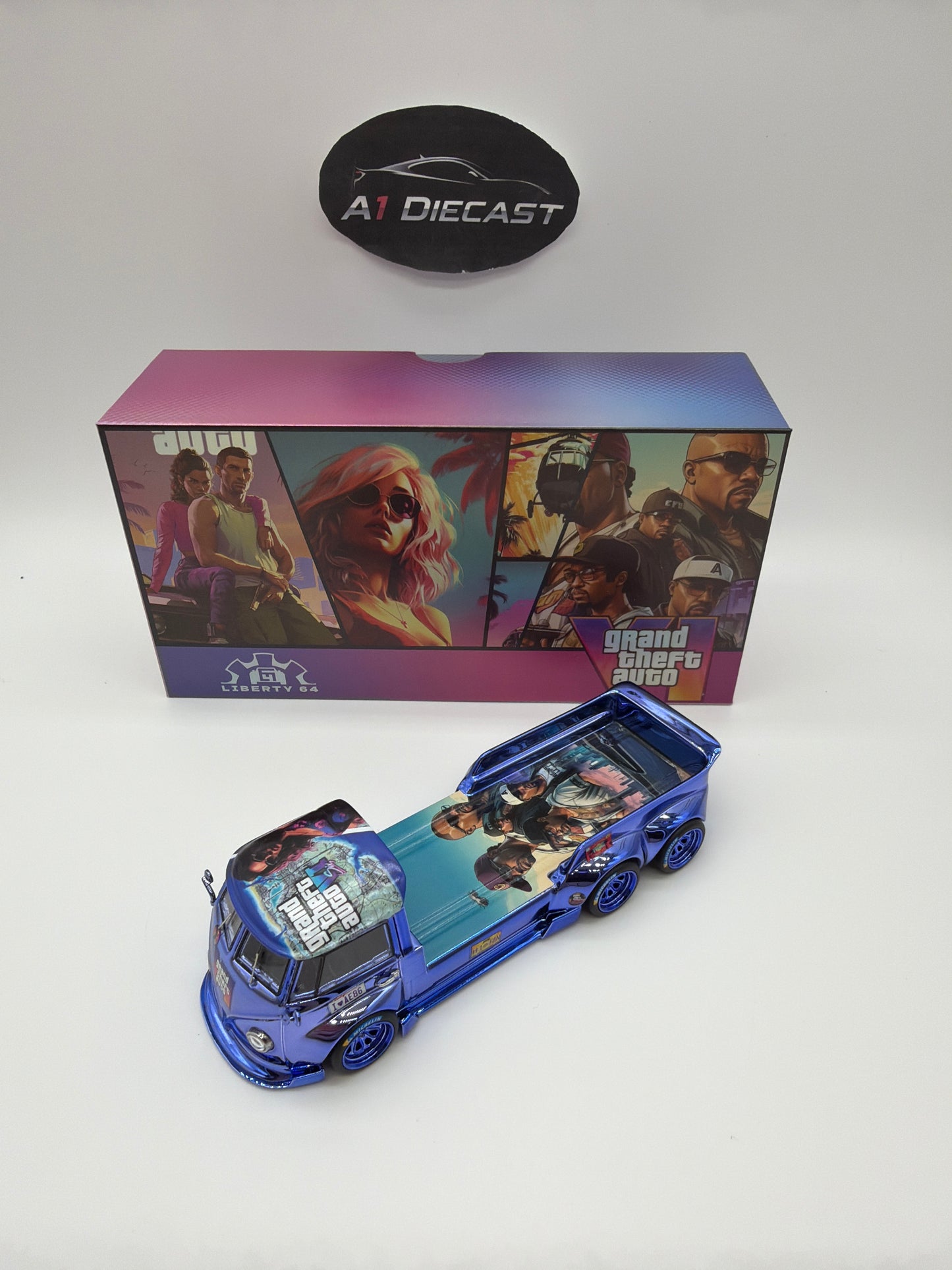 Liberty 64 Grand Theft Auto Volkswagen (Blue)