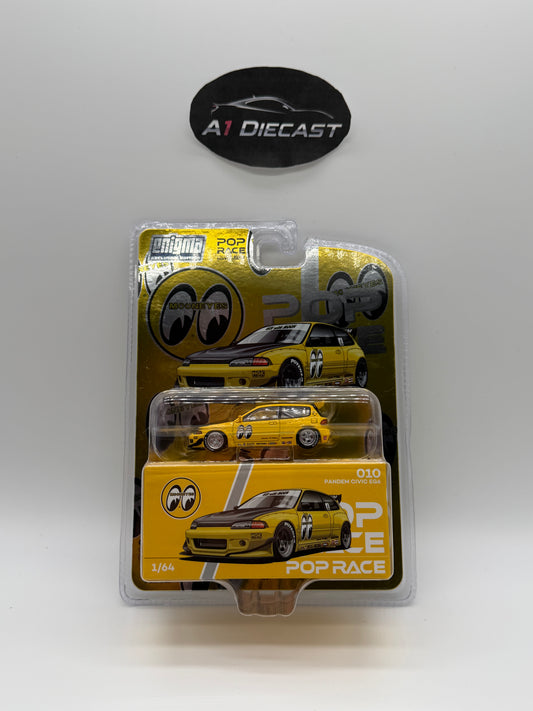 Pop Race enigma Exclusive Edition MoonEyes Pandem Civic EG6   PRE010