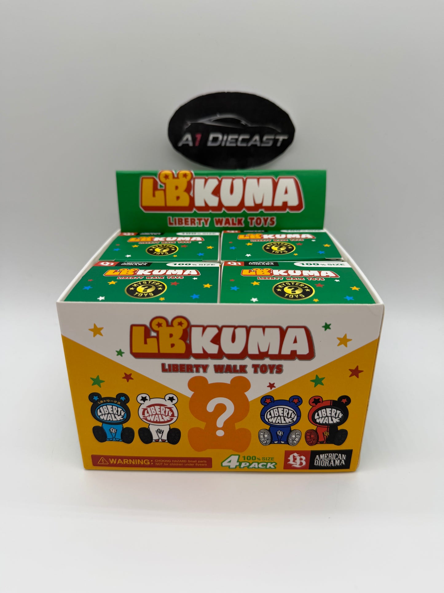 American Diorama LB Kuma Blind Box Liberty Walk - sold individually