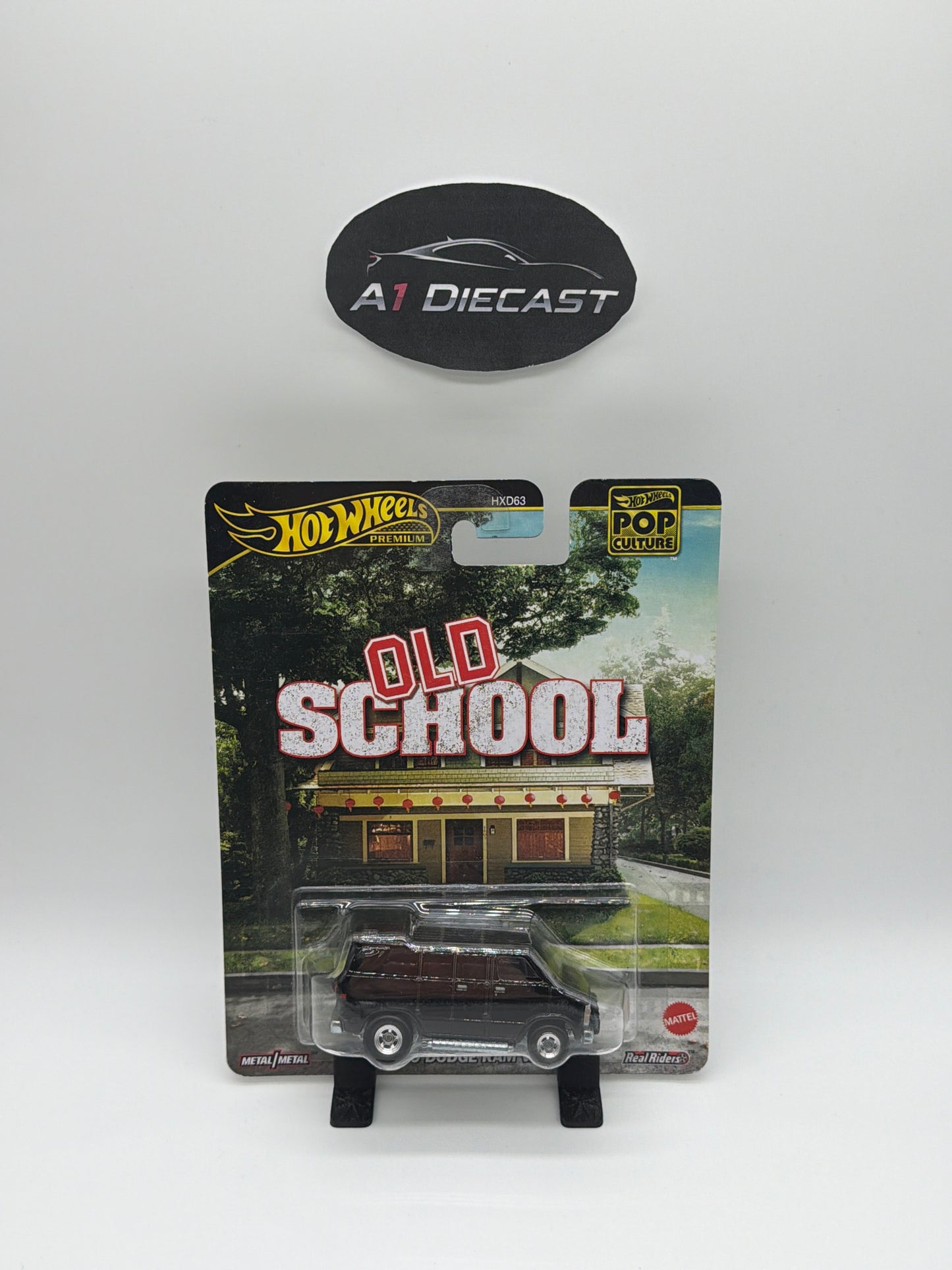 Hot Wheels Premium Pop Culture Old School 1979 Dodge Ram Van