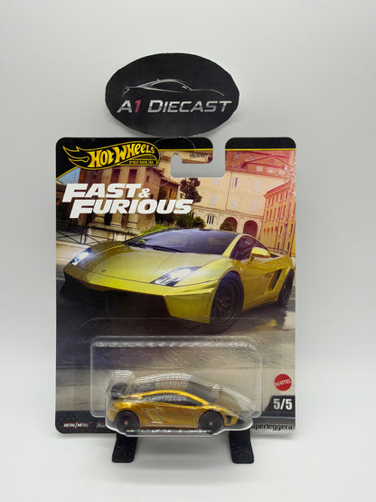 Hot Wheels Premium Fast & Furious Lamborghini Gallardo LP 570-4 Superleggera